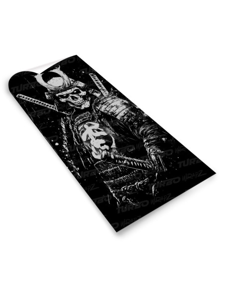 Sticker for car pillar Szkielet Samuraja  | TurboWrapz.com