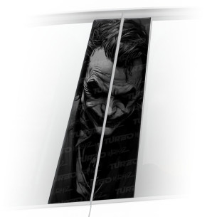Sticker for car pillar Joker | TurboWrapz.com