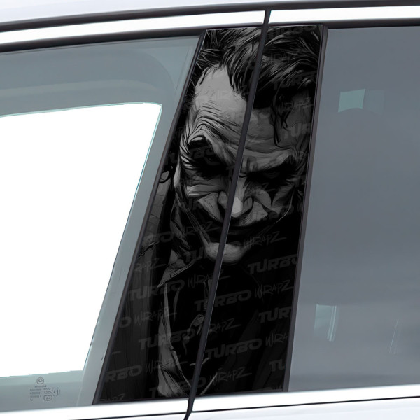 Sticker for car pillar Joker | TurboWrapz.com