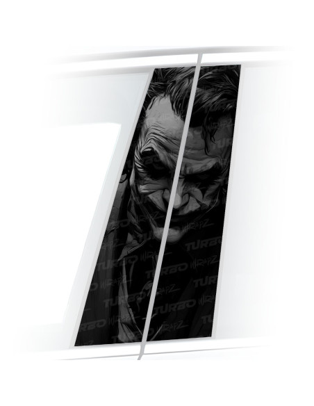 Sticker for car pillar Joker | TurboWrapz.com