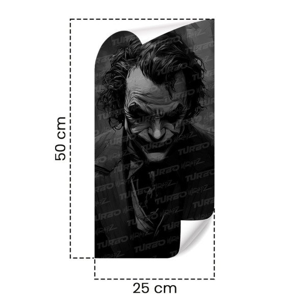 Sticker for car pillar Joker | TurboWrapz.com