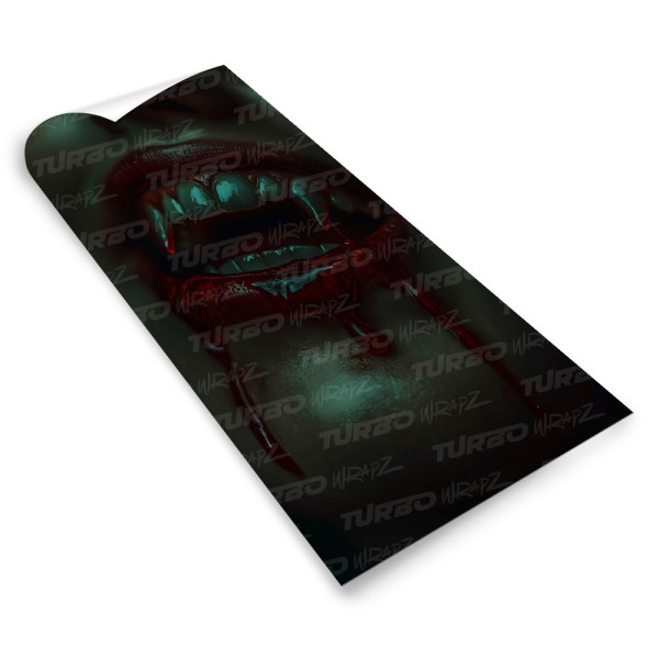 Sticker for car pillar Usta Wampirzycy | TurboWrapz.com