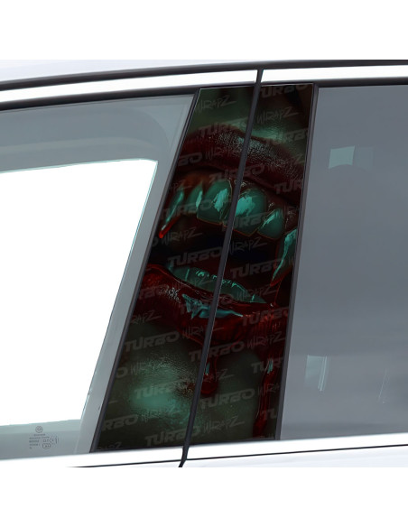 Sticker for car pillar Usta Wampirzycy | TurboWrapz.com