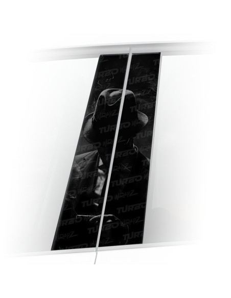 Naklejka na słupek samochodowy Mafiozo z cygarem | TurboWrapz.com