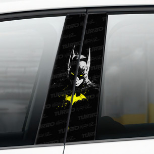 Naklejka na słupek samochodowy Batman Splash | TurboWrapz.com 2