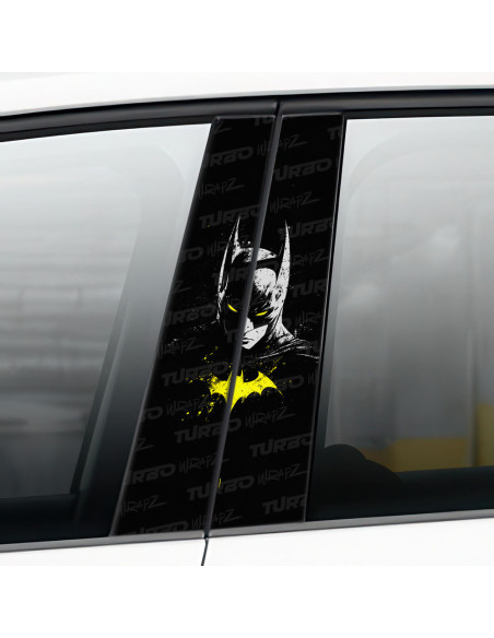 Naklejka na słupek samochodowy Batman Splash | TurboWrapz.com