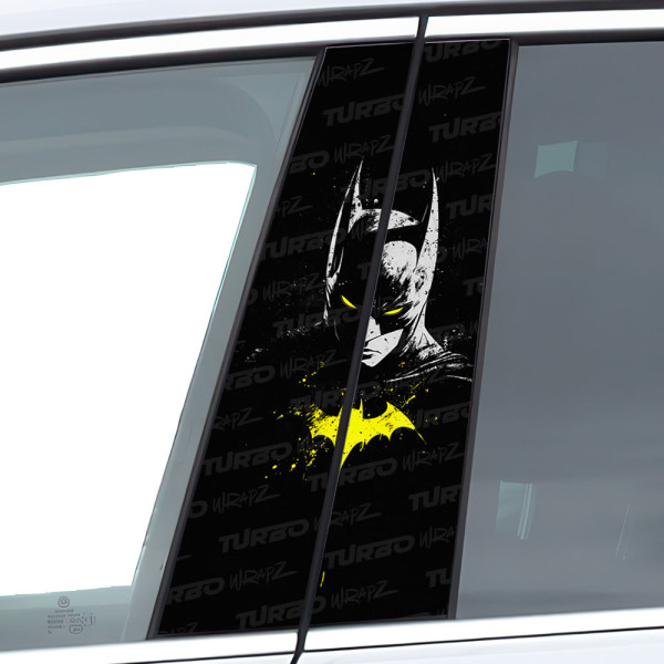 Sticker for car pillar Batman Splash | TurboWrapz.com