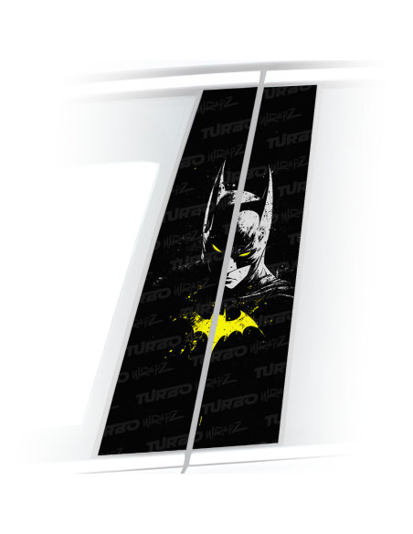 Naklejka na słupek samochodowy Batman Splash | TurboWrapz.com