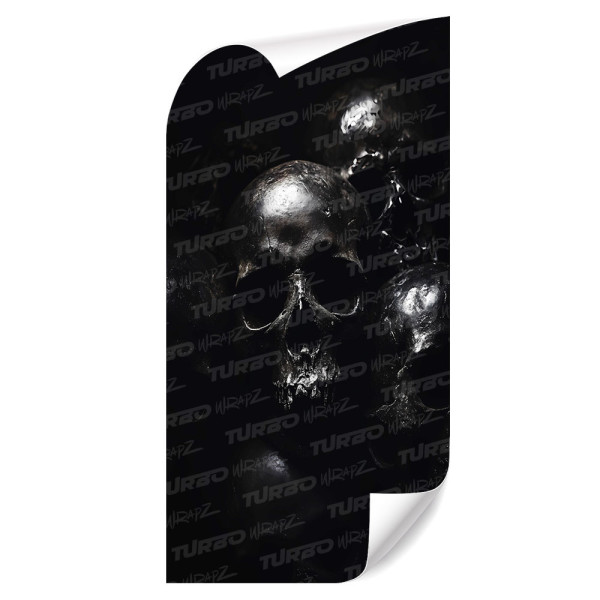 Naklejka na słupek samochodowy Czaszka | TurboWrapz.com