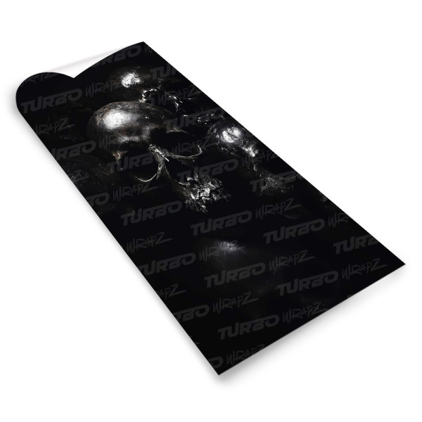 Naklejka na słupek samochodowy Czaszka | TurboWrapz.com