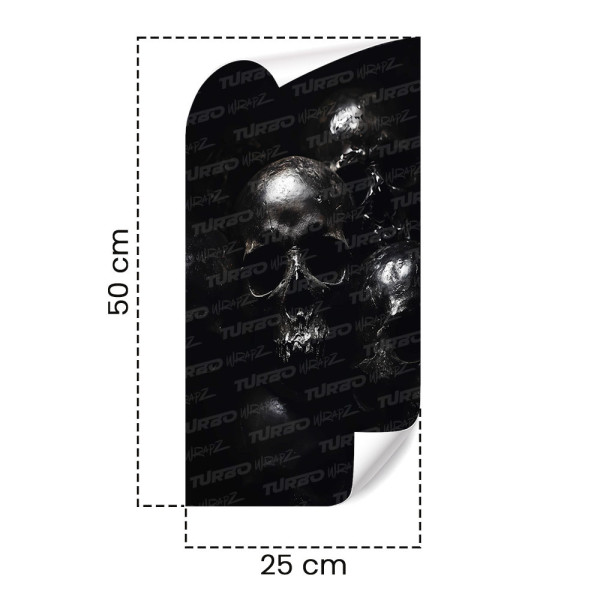 Naklejka na słupek samochodowy Czaszka | TurboWrapz.com