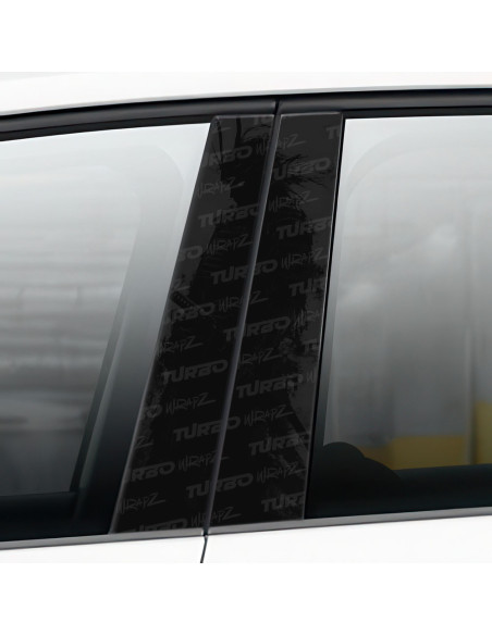 Sticker for car pillar Subtelny Samuraj | TurboWrapz.com