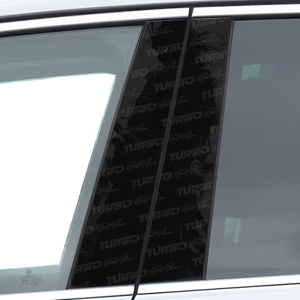 Sticker for car pillar Subtelny Samuraj | TurboWrapz.com