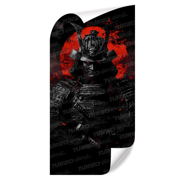 Sticker for car pillar Samuraj Krwawego Księżyca | TurboWrapz.com