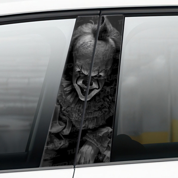Sticker for car pillar Klaun TO! | TurboWrapz.com