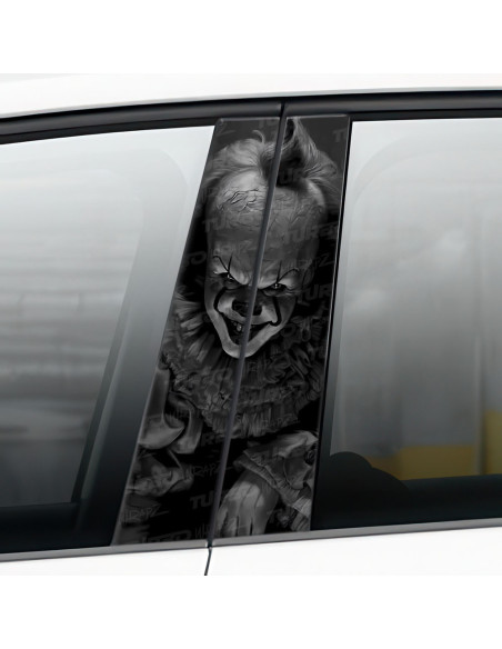 Sticker for car pillar Klaun TO! | TurboWrapz.com