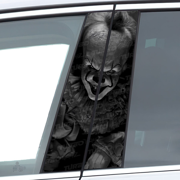 Sticker for car pillar Klaun TO! | TurboWrapz.com