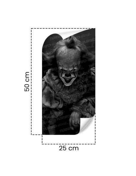 Sticker for car pillar Klaun TO! | TurboWrapz.com