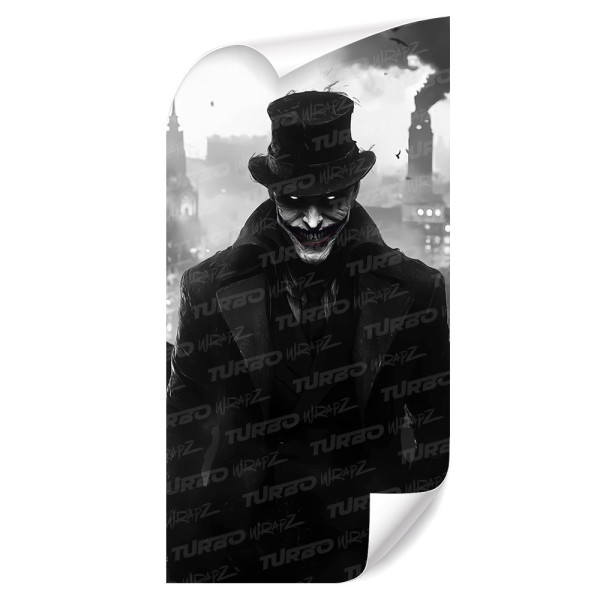 Sticker for car pillar Joker Kapelusznik | TurboWrapz.com
