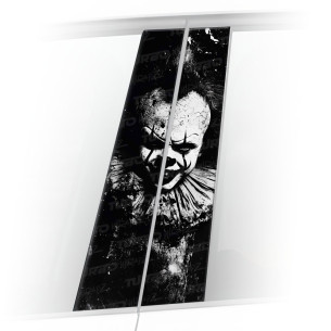 Sticker for car pillar Pennywise Klaun IT! | TurboWrapz.com