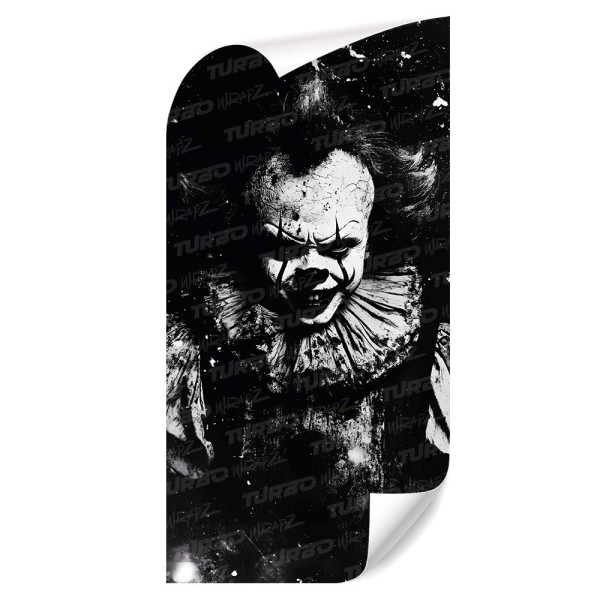 Sticker for car pillar Pennywise Klaun IT! | TurboWrapz.com