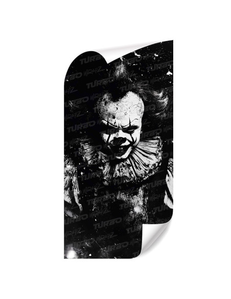 Naklejka na słupek samochodowy Pennywise Klaun IT! | TurboWrapz.com