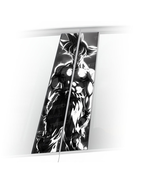 Naklejka na słupek samochodowy Goku | TurboWrapz.com