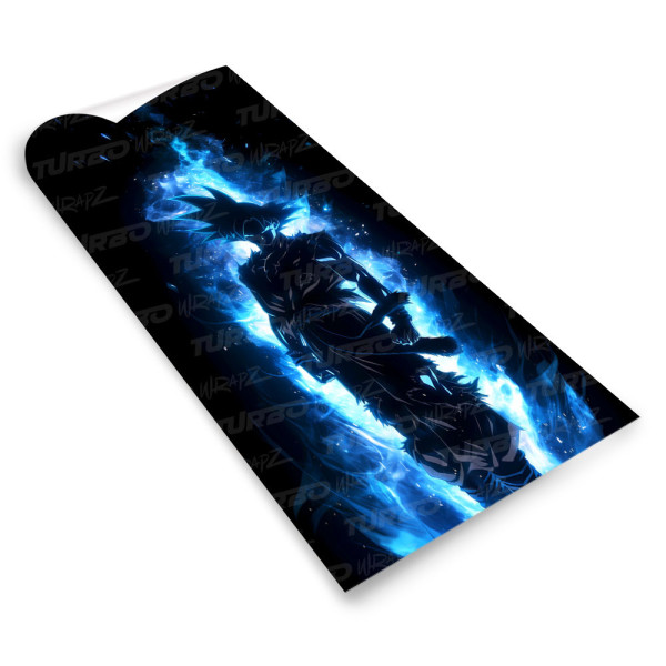 Naklejka na słupek samochodowy Goku | TurboWrapz.com