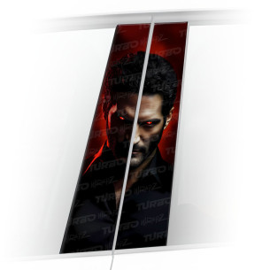 Naklejka na słupek samochodowy Lucifer Morningstar | TurboWrapz.com