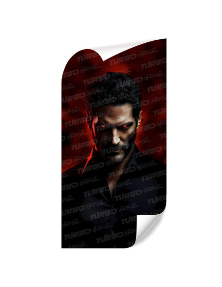 Naklejka na słupek samochodowy Lucifer Morningstar | TurboWrapz.com