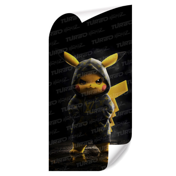 Sticker for car pillar Pikachu Hypebeast | TurboWrapz.com
