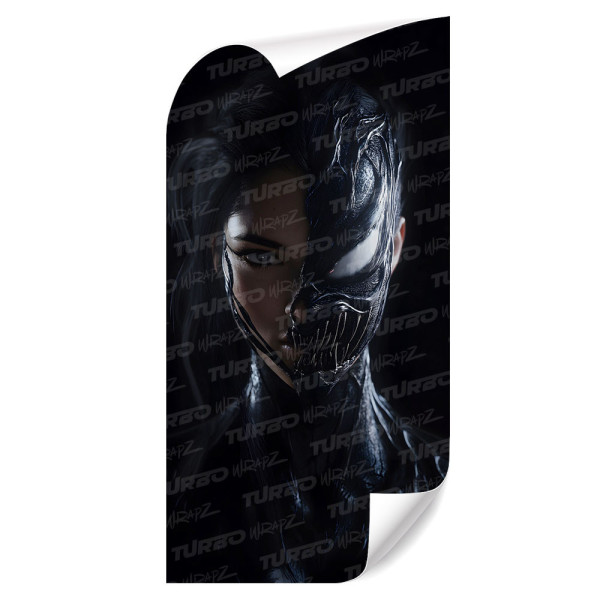 Naklejka na słupek samochodowy Kobieta Venom | TurboWrapz.com