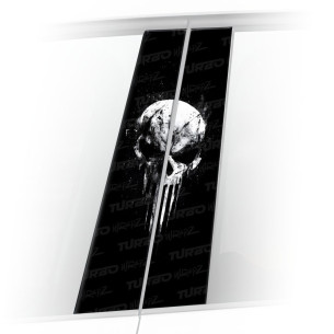 Sticker for car pillar Punisher | TurboWrapz.com
