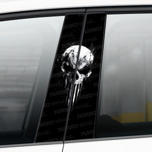 Sticker for car pillar Punisher | TurboWrapz.com 2