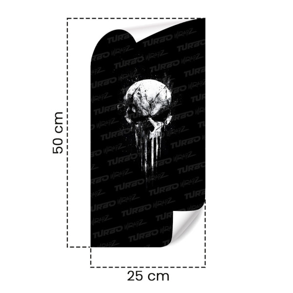 Naklejka na słupek samochodowy Punisher | TurboWrapz.com