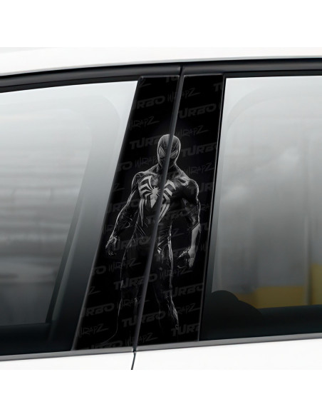Naklejka na słupek samochodowy Spiderman | TurboWrapz.com