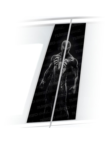 Sticker for car pillar Spiderman | TurboWrapz.com