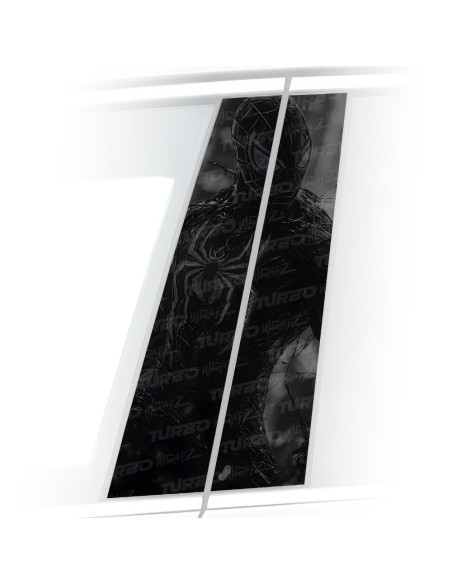 Naklejka na słupek samochodowy Spiderman | TurboWrapz.com