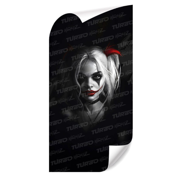 Naklejka na słupek samochodowy Harley Quinn | TurboWrapz.com