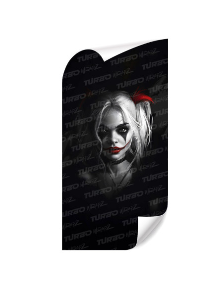 Naklejka na słupek samochodowy Harley Quinn | TurboWrapz.com