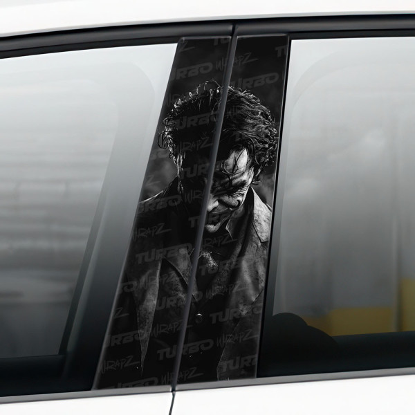 Sticker for car pillar Joker | TurboWrapz.com