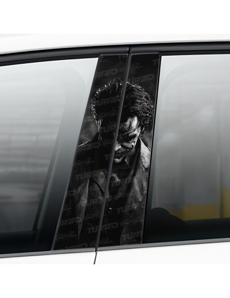 Sticker for car pillar Joker | TurboWrapz.com