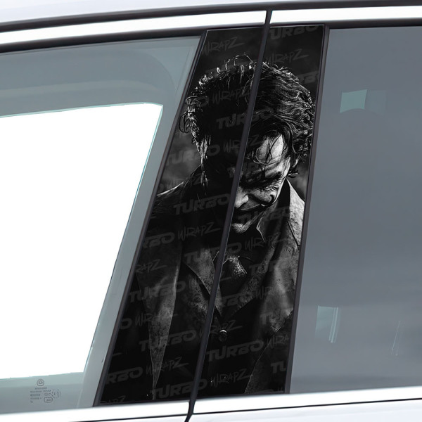 Sticker for car pillar Joker | TurboWrapz.com