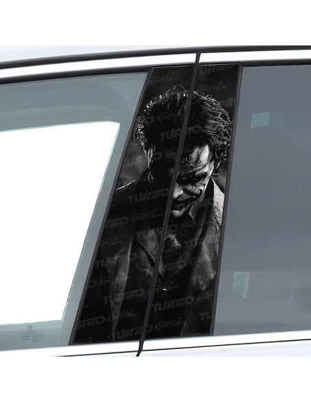 Naklejka na słupek samochodowy Joker | TurboWrapz.com