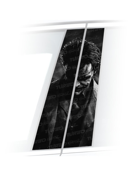 Naklejka na słupek samochodowy Joker | TurboWrapz.com