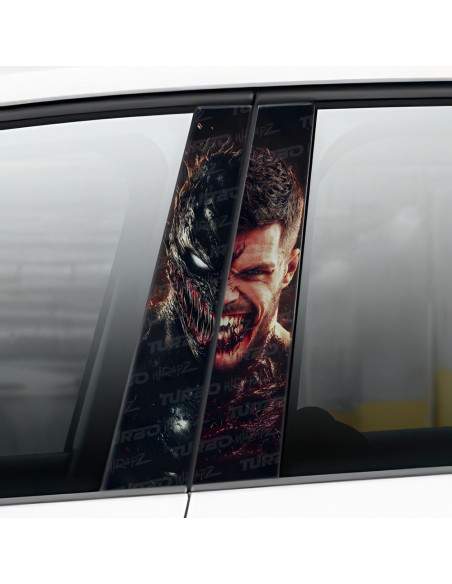 Sticker for car pillar Venom / Eddie Brock | TurboWrapz.com