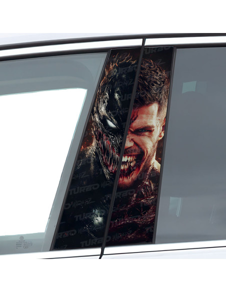 Sticker for car pillar Venom / Eddie Brock | TurboWrapz.com