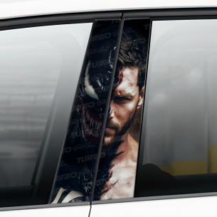 Naklejka na słupek samochodowy Venom / Eddie Brock | TurboWrapz.com 2