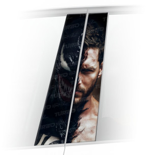 Naklejka na słupek samochodowy Venom / Eddie Brock | TurboWrapz.com