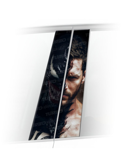 Sticker for car pillar Venom / Eddie Brock | TurboWrapz.com